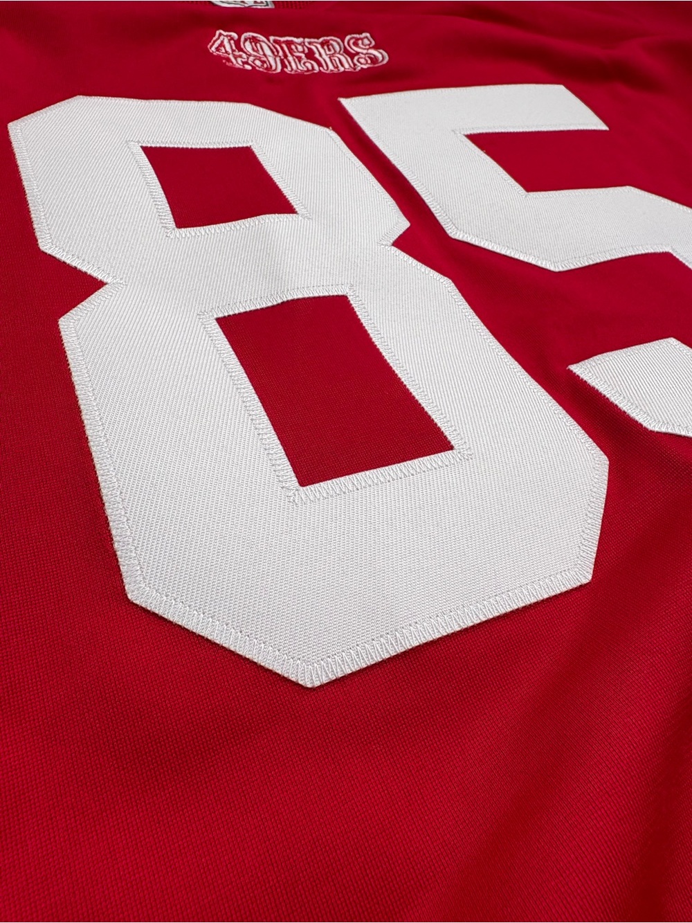 Nike Stitched Kittle Jersey, #85, 49ers